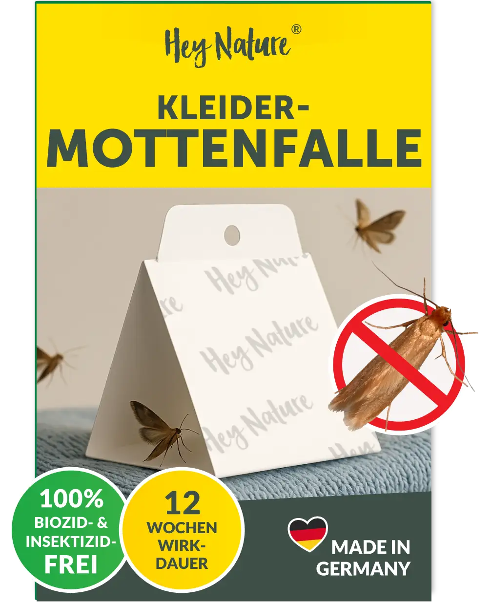 Mottenfalle gegen Kleidermotten