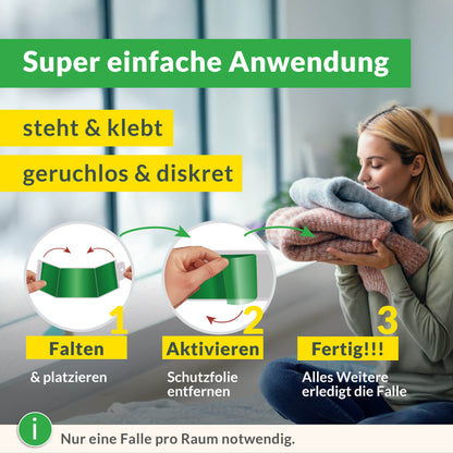 Mottenfalle gegen Kleidermotten