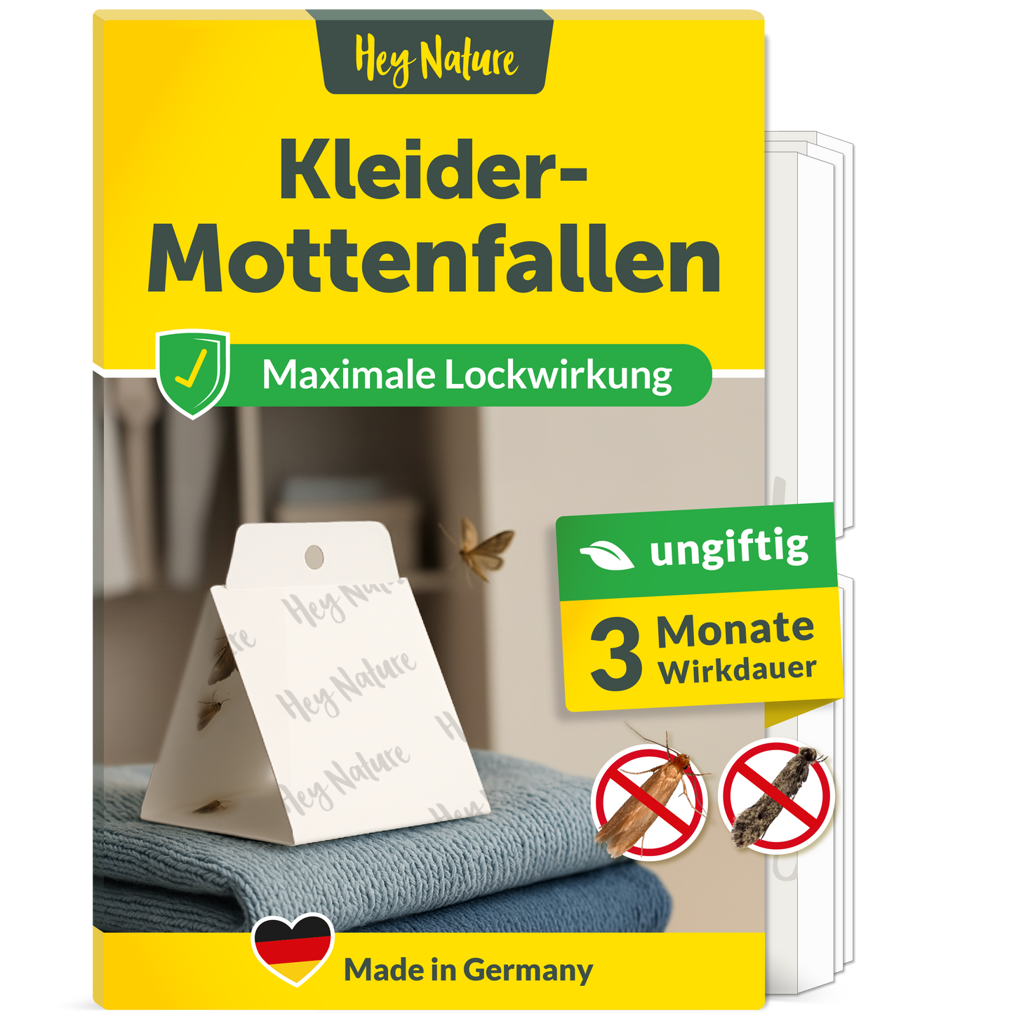 Mottenfalle Klebefalle gegen Kleidermotten